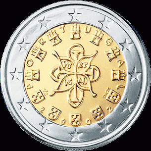 2 Euro UNC Portugal